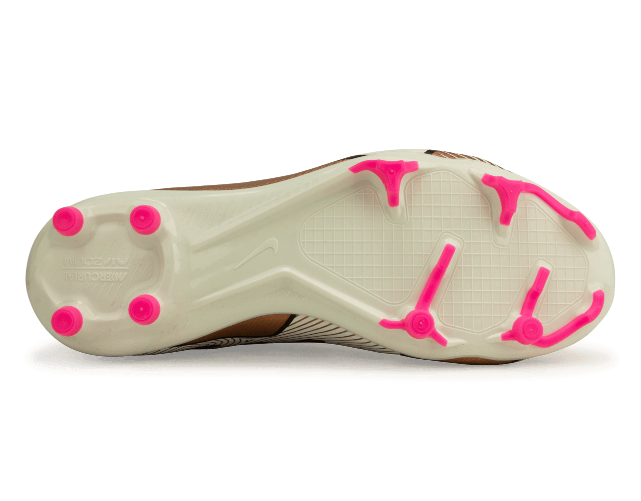 Nike Kids Zoom Mercurial Vapor 15 Academy FG/MG Metallic Copper Sole