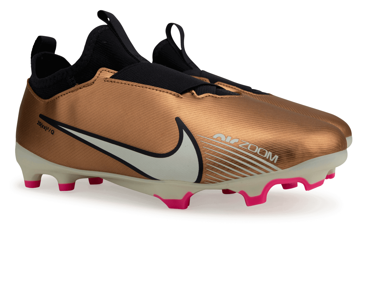 Nike Kids Zoom Mercurial Vapor 15 Academy FG/MG Metallic Copper Together