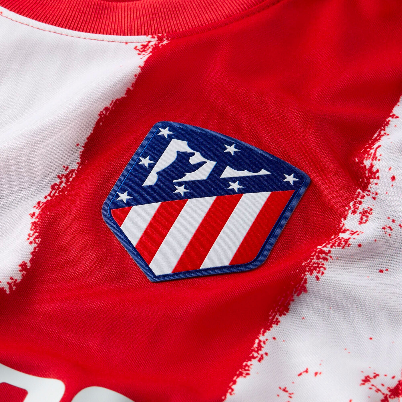 Nike Men's Atletico Madrid 2021/22 Home Jersey Sport Red/White Shield