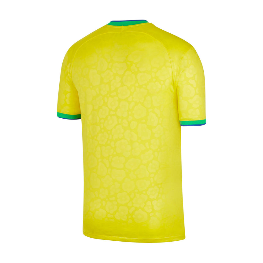 Nike Men's Brazil 2022/23 Home Jersey Dynamic Yellow/Paramount Blue Back