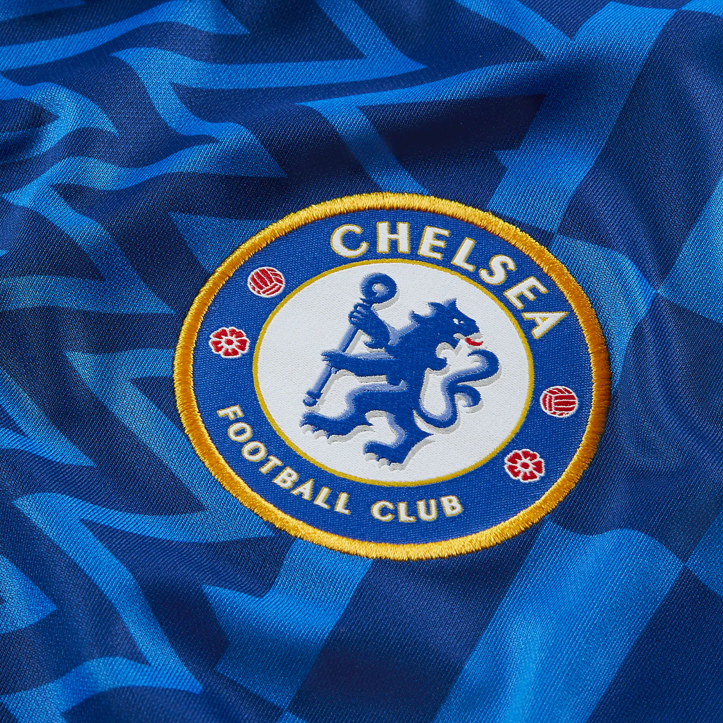 Nike Men's Chelsea 2021/22 Home Jersey Blue/Yellow Crest