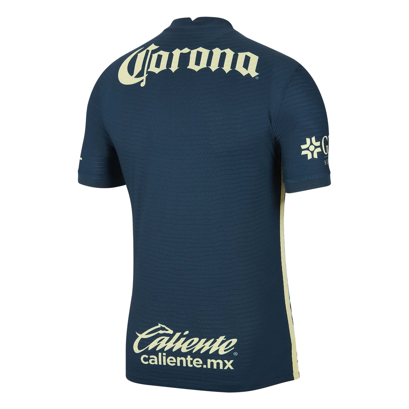 Nike Men's Club America 2021/22 Dri-FIT ADV Away Match Jersey Armory Navy/Lemon Chiffon Back