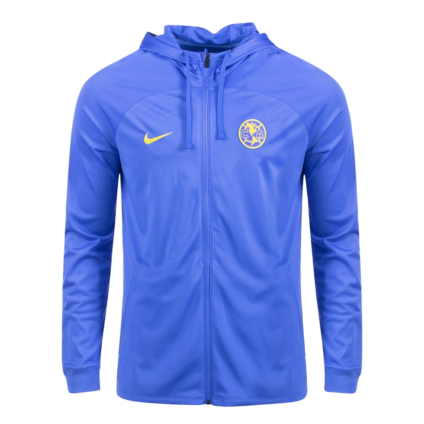 Nike Men's Club America 2022 Strike Track Jacket Blue/Yellow Front