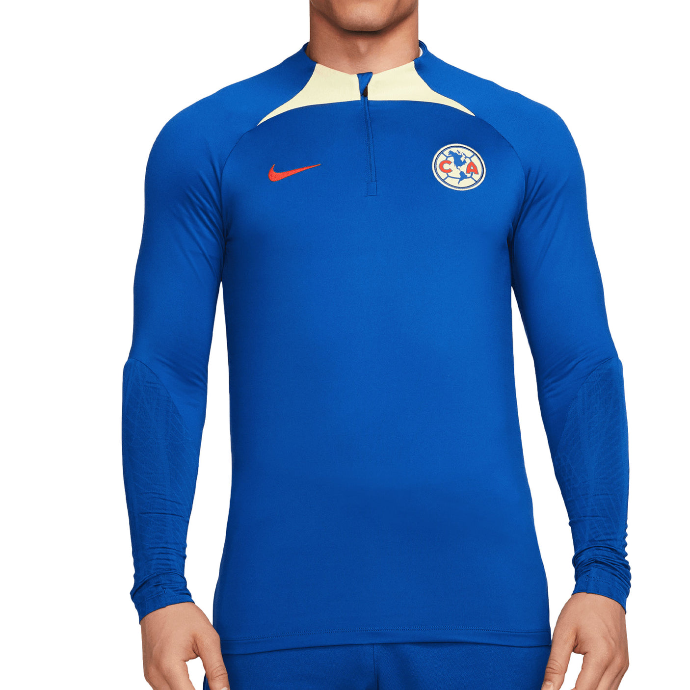 Nike Men's Club America 2023/24 Strike Drill Top Blue/Red Front