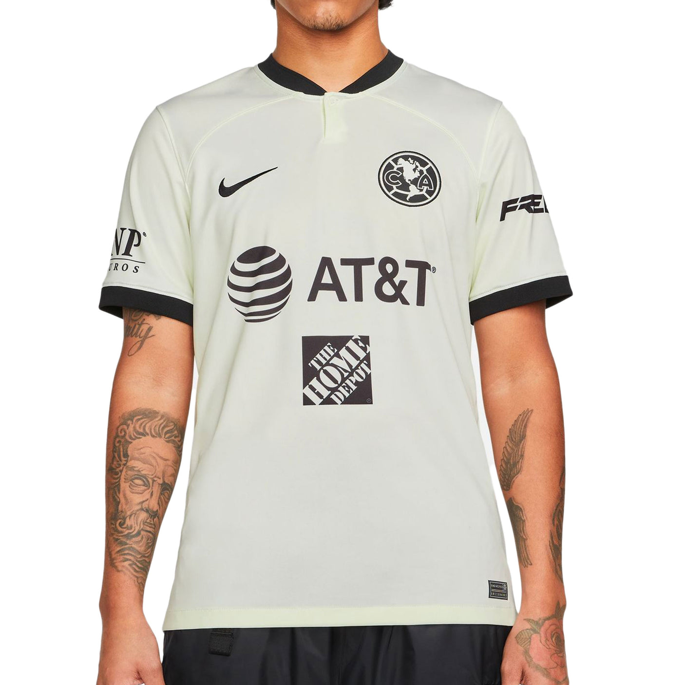 Nike Men's Club America 2023/24 Third Jersey Sail/Black Front