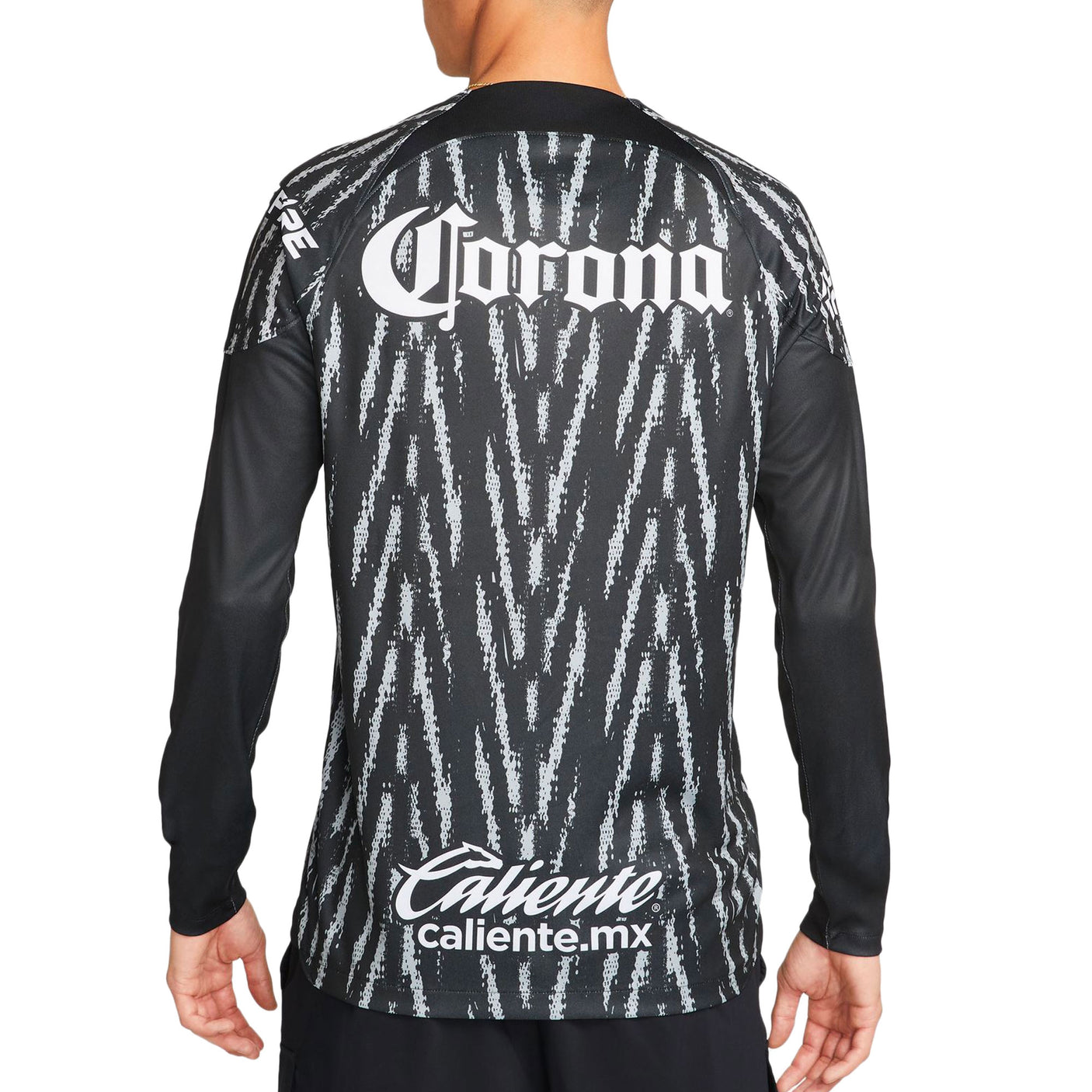 Nike Men's Club America Goalkeeper Jersey Black/White Back