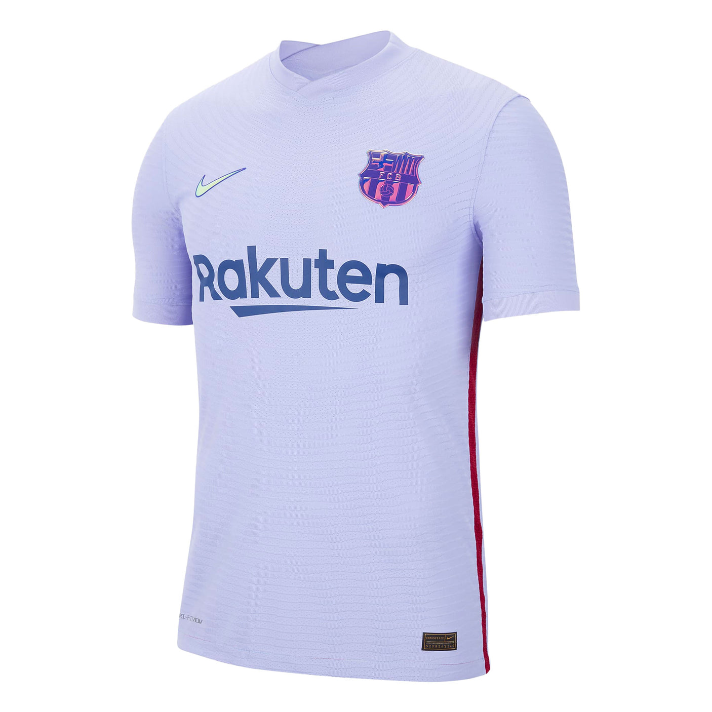 Nike Men's FC Barcelona 2021/22 Authentic Away Jersey Purple Pulse Front