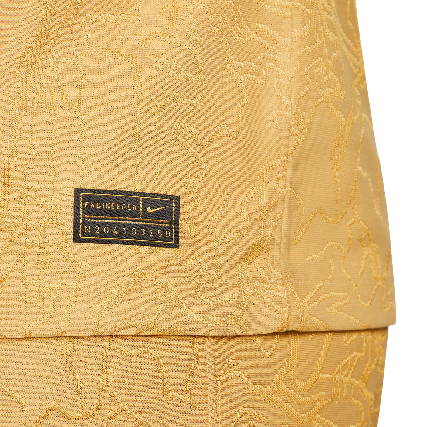 Nike Men's FC Barcelona 2022/23 Authentic Away Jersey Club Gold/Obsidian Patch