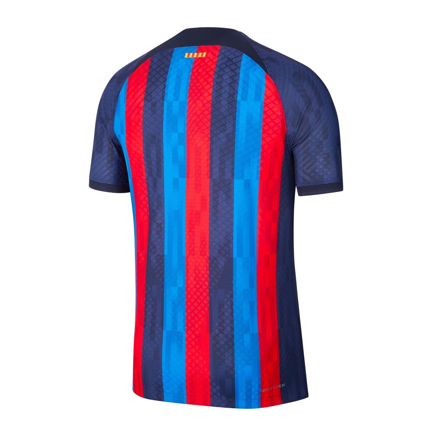 Nike Men's FC Barcelona 2022/23 Dri-FIT ADV Home Jersey Obsidian/Seasame Back