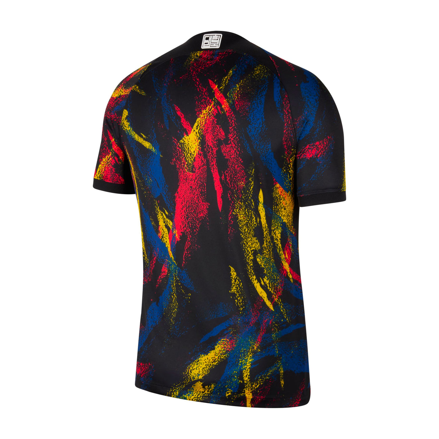 Nike Men's Korea 2022/23 Away Jersey Black/White Back