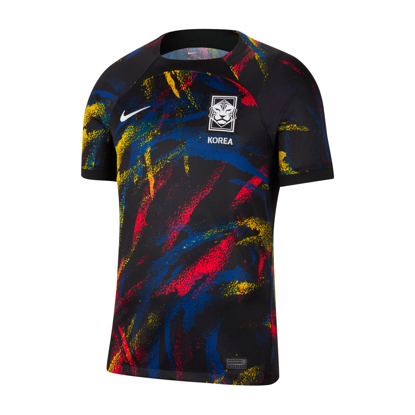 Nike Men's Korea 2022/23 Away Jersey Black/White Front