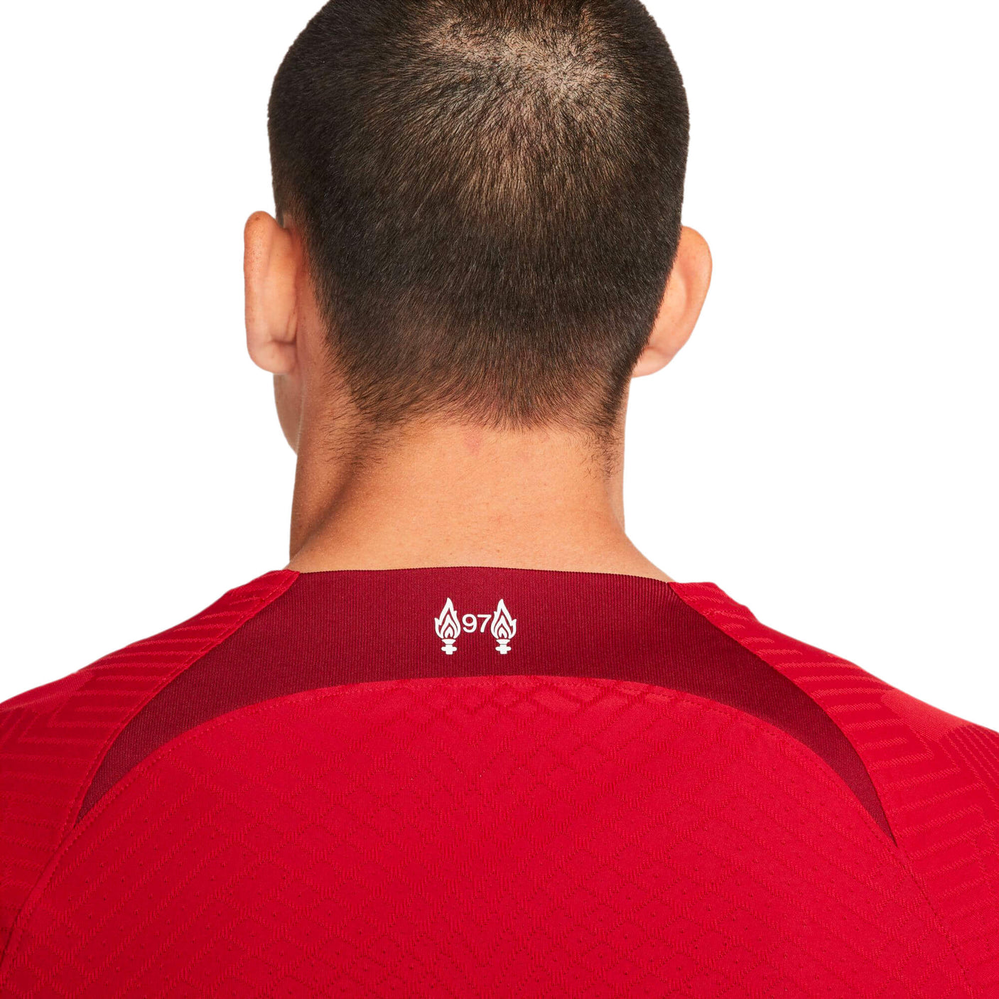 Nike Men's Liverpool 2022/23 Dri-FIT ADV Home Match Jersey Red/White Neck