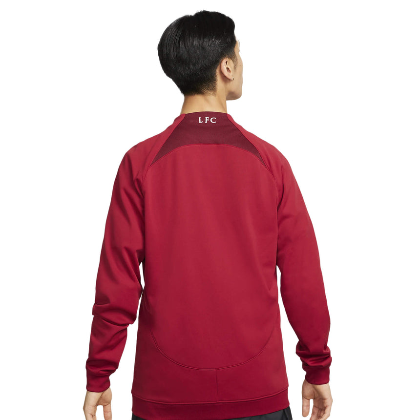 Nike Men's Liverpool 2022/23 Academy Pro Jacket Tough Red/White Back
