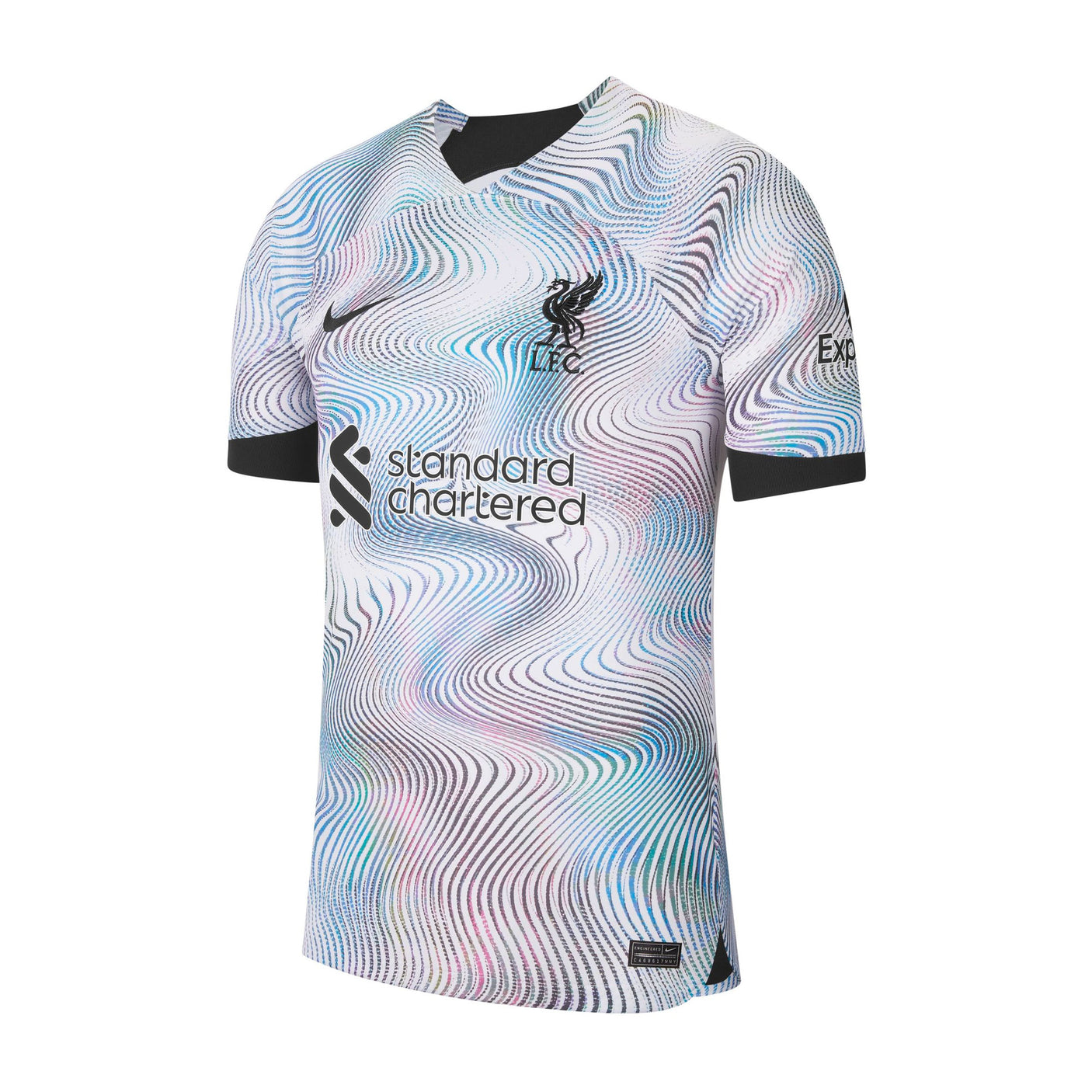 Nike Men's Liverpool FC 202/23 Away Black/White Front