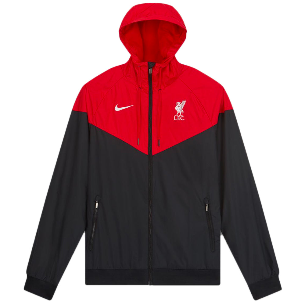 Nike Men's Liverpool FC Windrunner Jacket Black/University Red