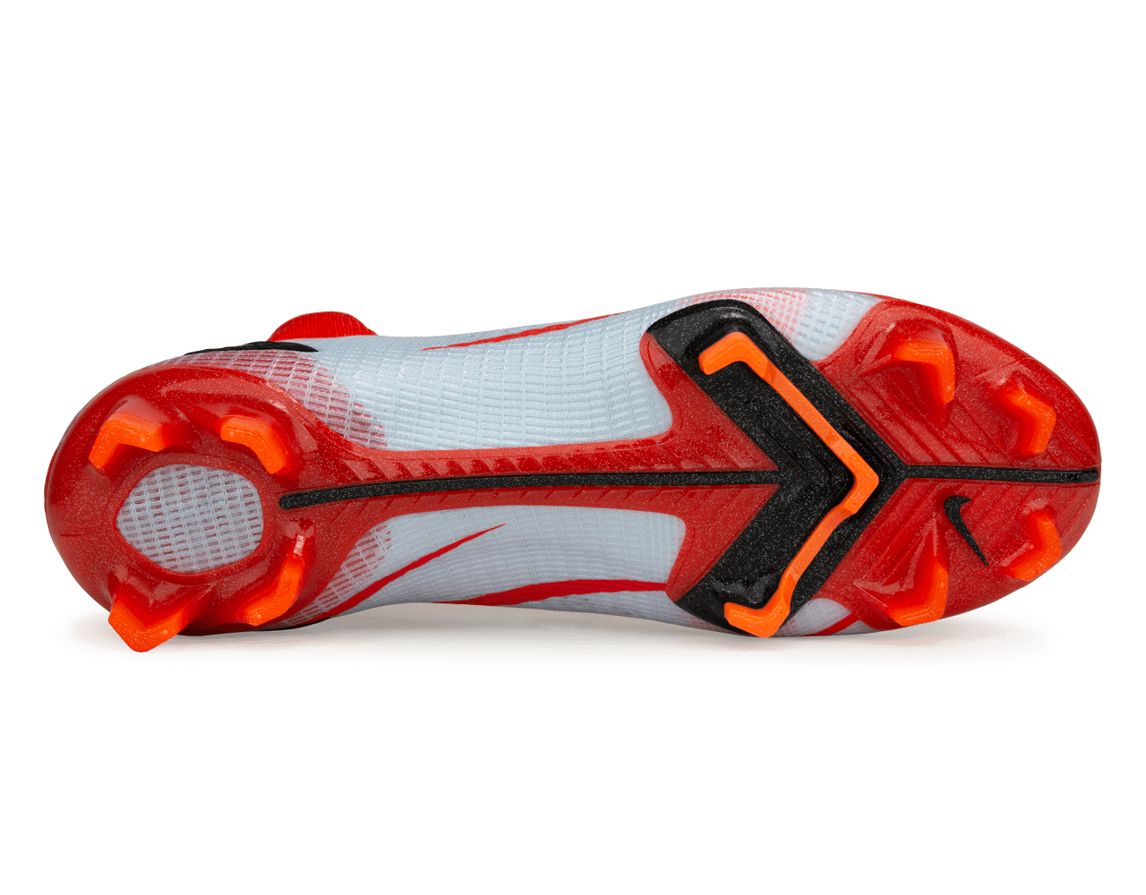 Nike Men's Mercurial Superfly 8 Elite CR7 FG/MG Chile Red/White Soleplate