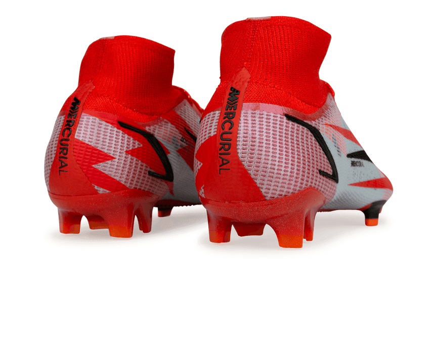 Nike Men's Mercurial Superfly 8 Elite CR7 FG/MG Chile Red/White Rear
