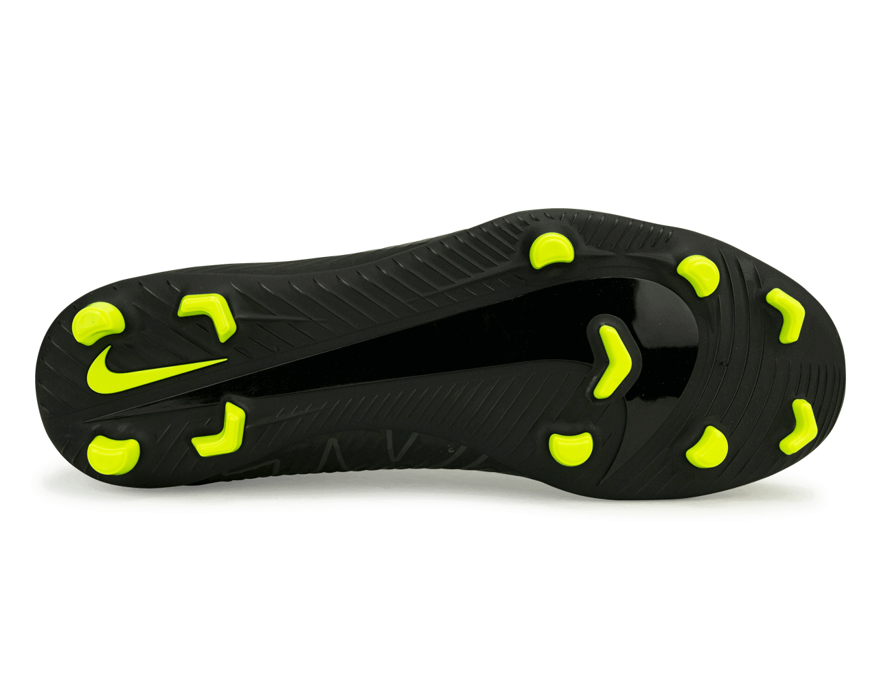 Nike Men's Mercurial Superfly 9 Club FG/MG Black/Volt Sole