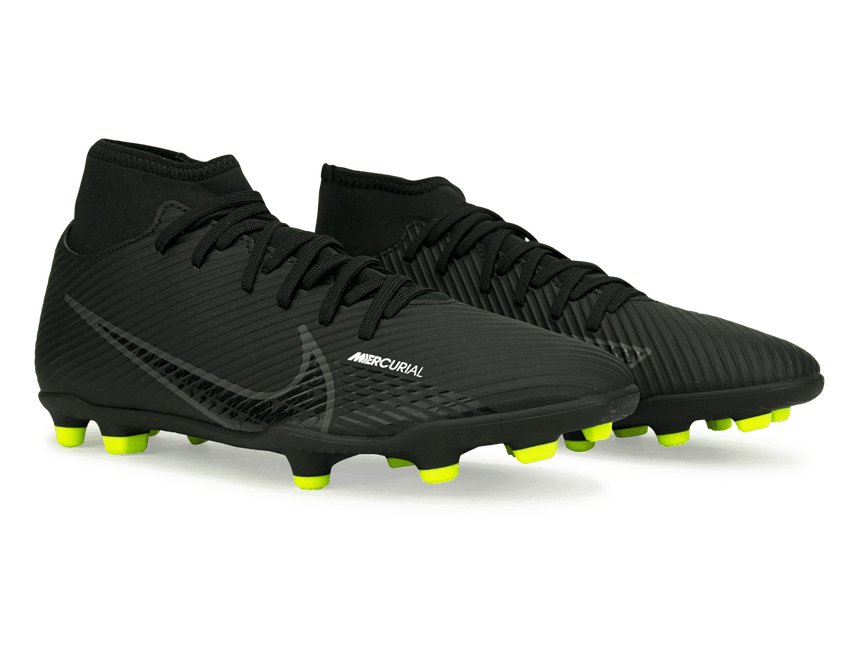Nike Men's Mercurial Superfly 9 Club FG/MG Black/Volt Together