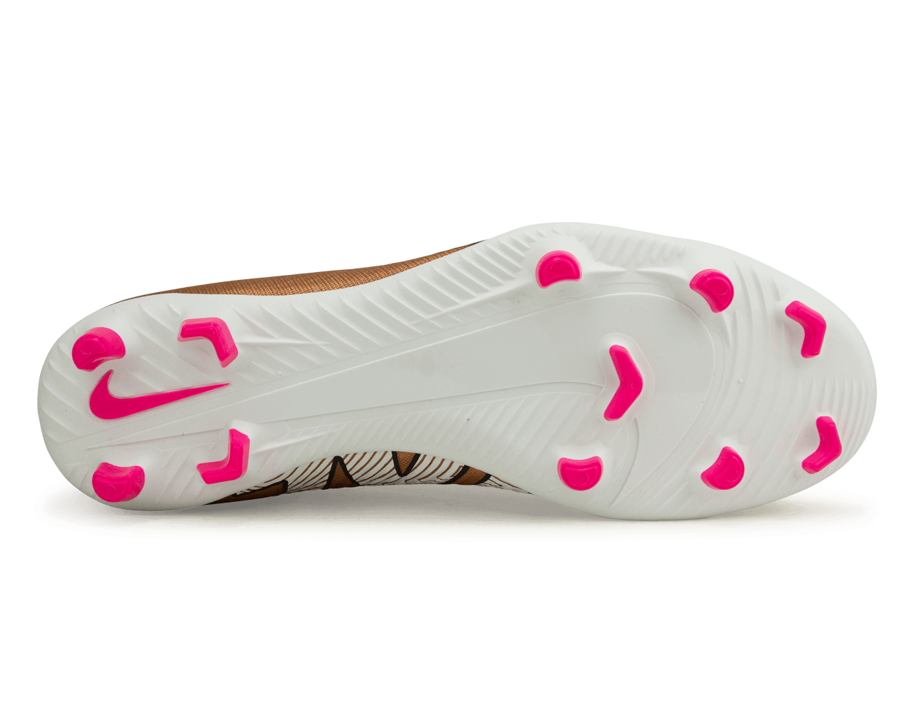 Nike Men's Mercurial Superfly 9 Club FG/MG Metallic Copper Sole