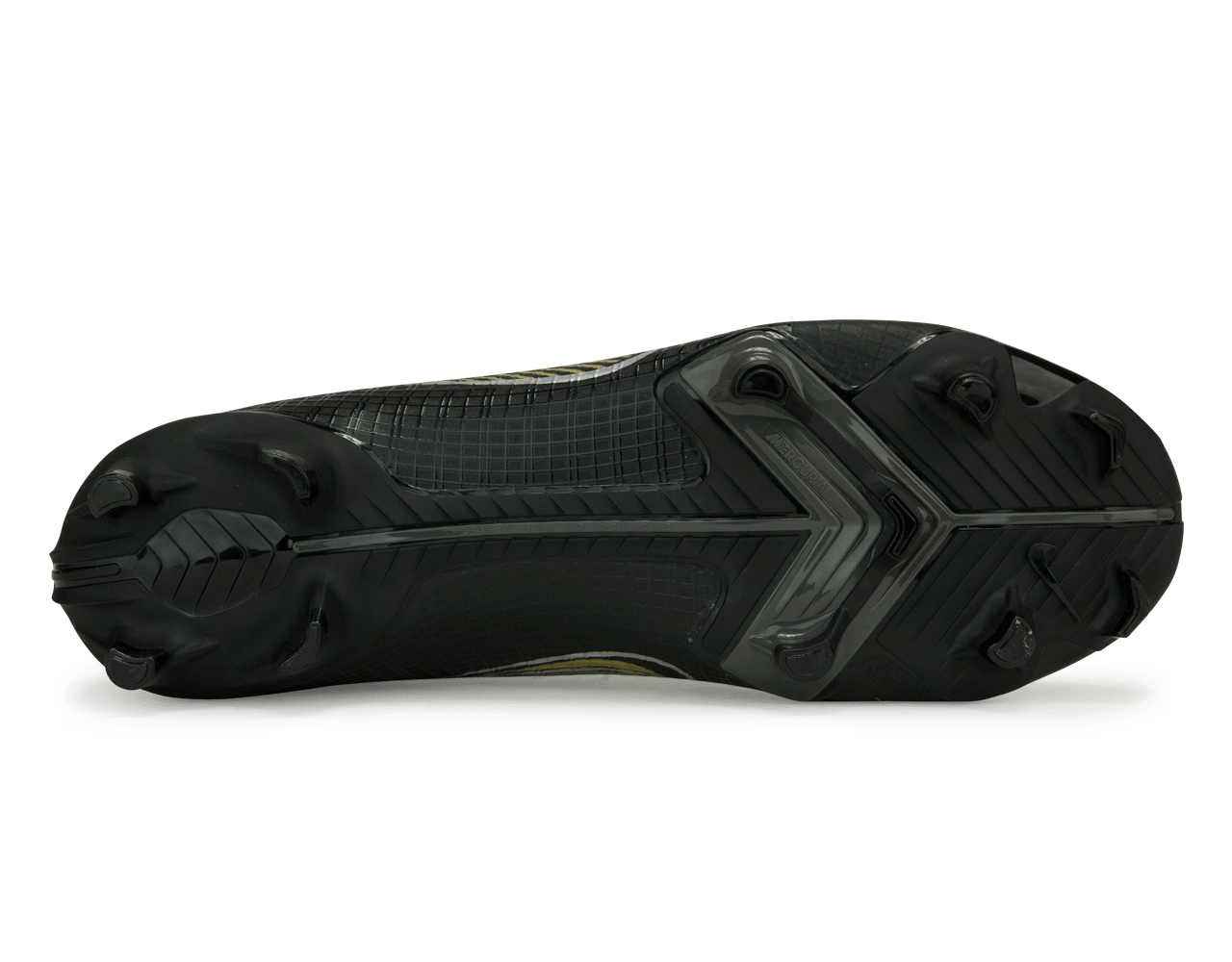 Nike Men's Mercurial Vapor 14 Academy FG/MG Black/Gold Sole