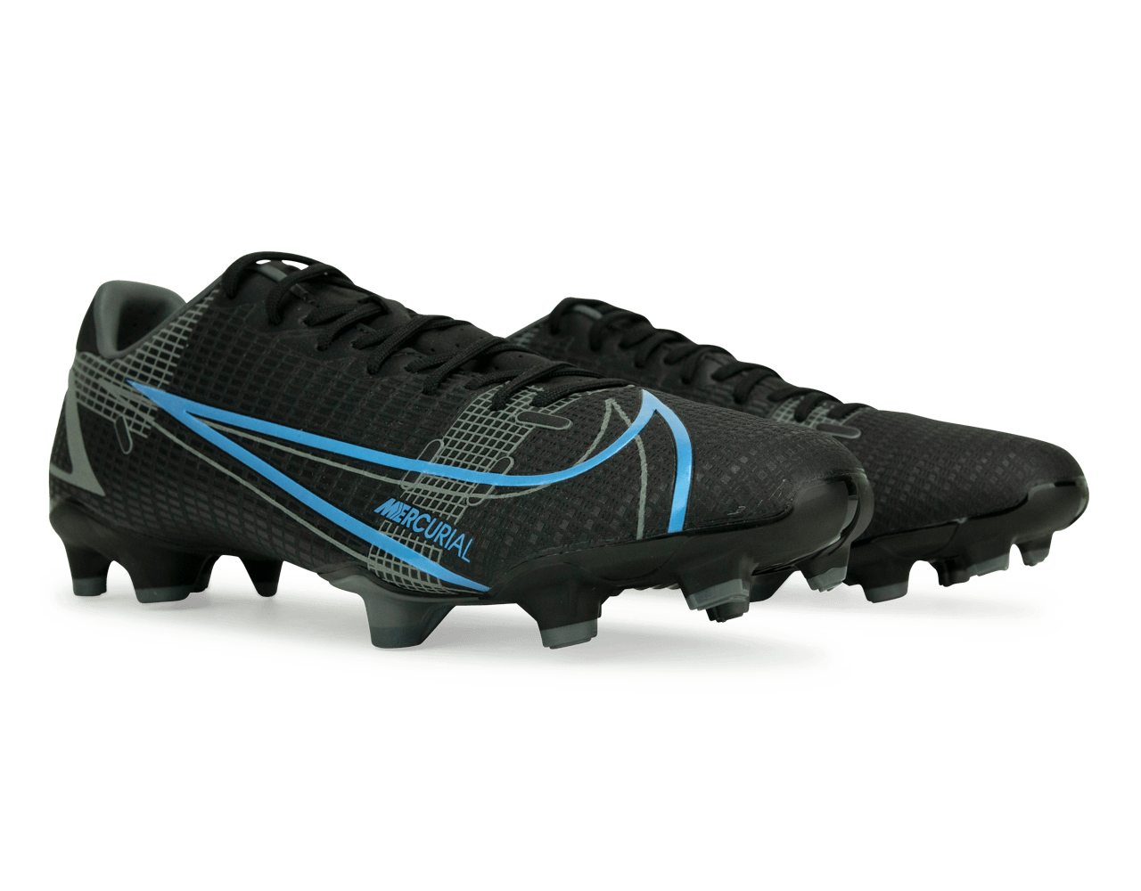 Nike Men's Mercurial Vapor 14 Academy FG/MG Black/Iron Grey Together