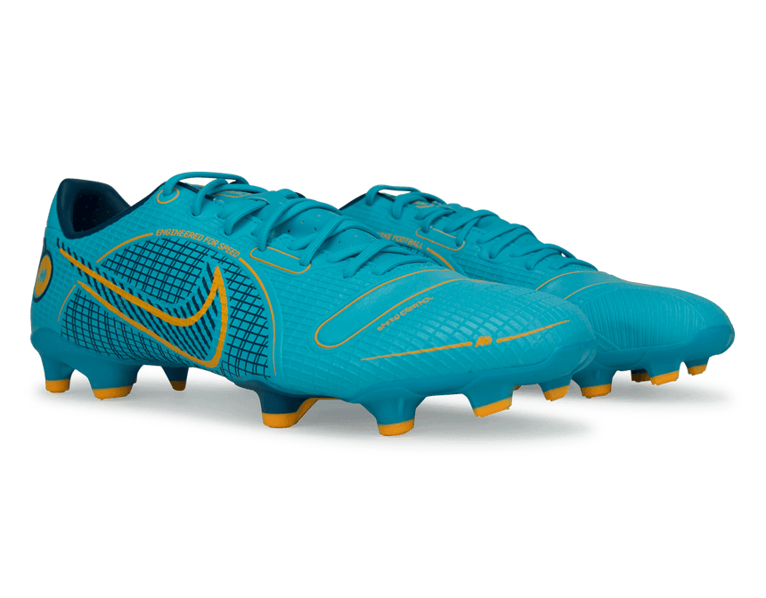 Nike Men's Mercurial Vapor 14 Academy FG/MG Blue/Orange Together