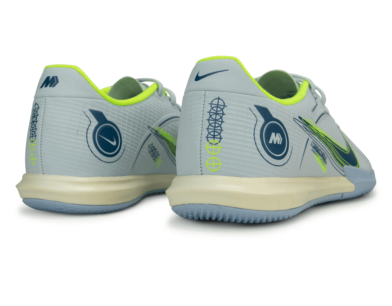 Nike Men's Mercurial Vapor 14 Academy IC Grey/Blackened Blue Rar