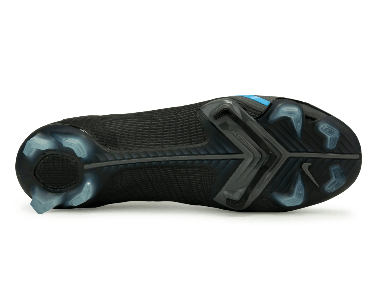 Nike Men's Mercurial Vapor 14 Elite FG Black/Grey Soleplate