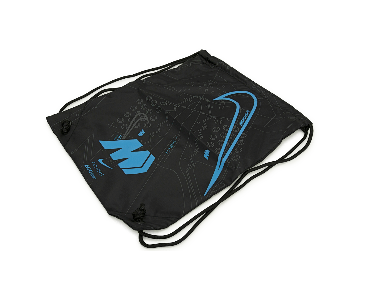 Nike Men's Mercurial Vapor 14 Elite FG Black/Grey Shoebag