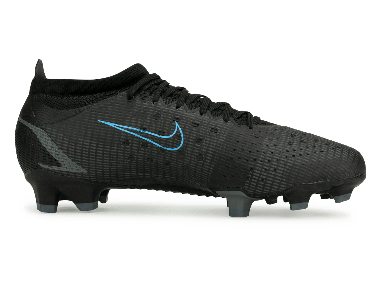 Nike Men's Mercurial Vapor 14 Pro FG Black/Iron Grey Side