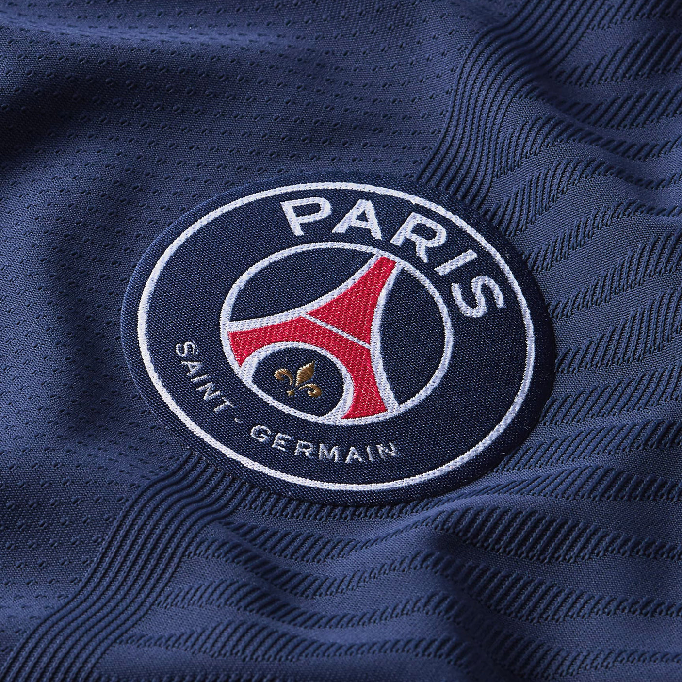 Nike Mens Paris Saint-Germain 2021/22 Authentic Home Jersey Navy/White Crest