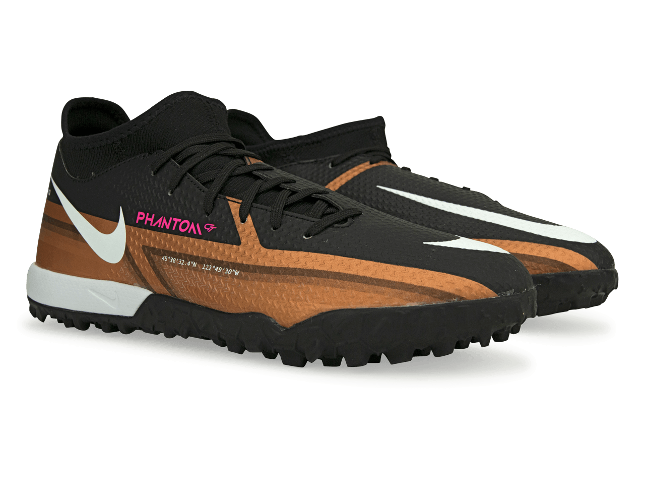 Nike Men's Phantom GT2 Academy DF TF Metallic Copper Together