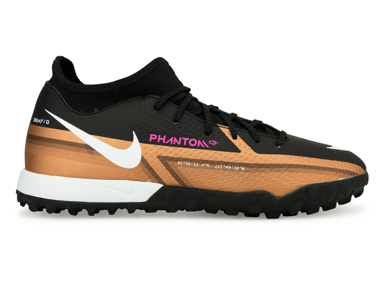 Nike Men's Phantom GT2 Academy DF TF Metallic Copper