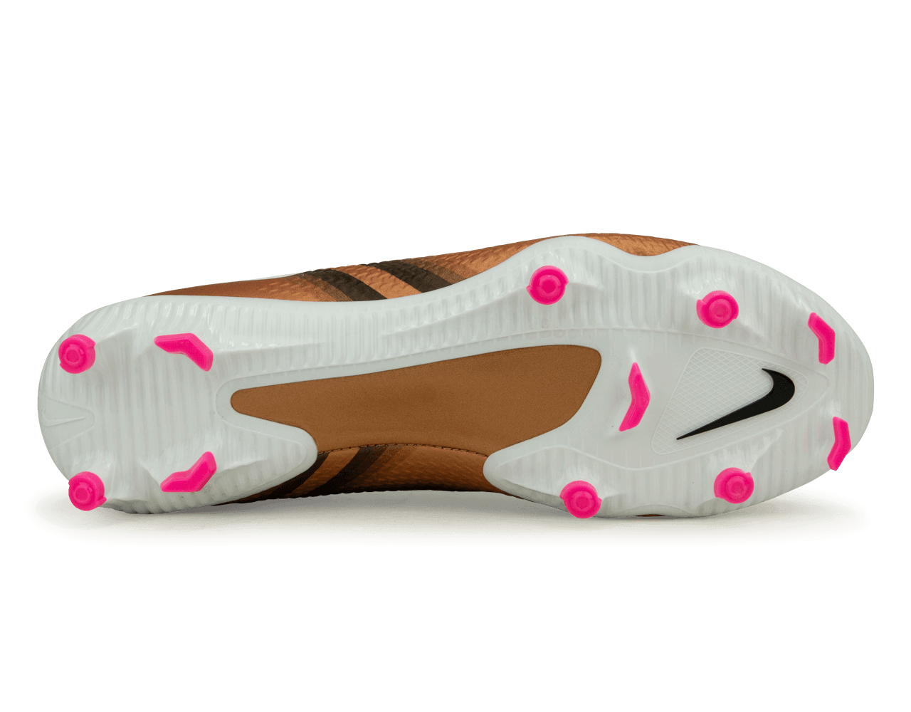 Nike Men's Phantom GT2 Academy FG/MG Metallic Copper Sole