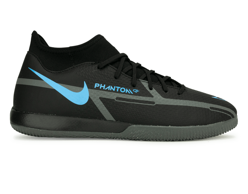 Nike Men's Phantom GT2 DF Academy IC Black/Iron Grey Front
