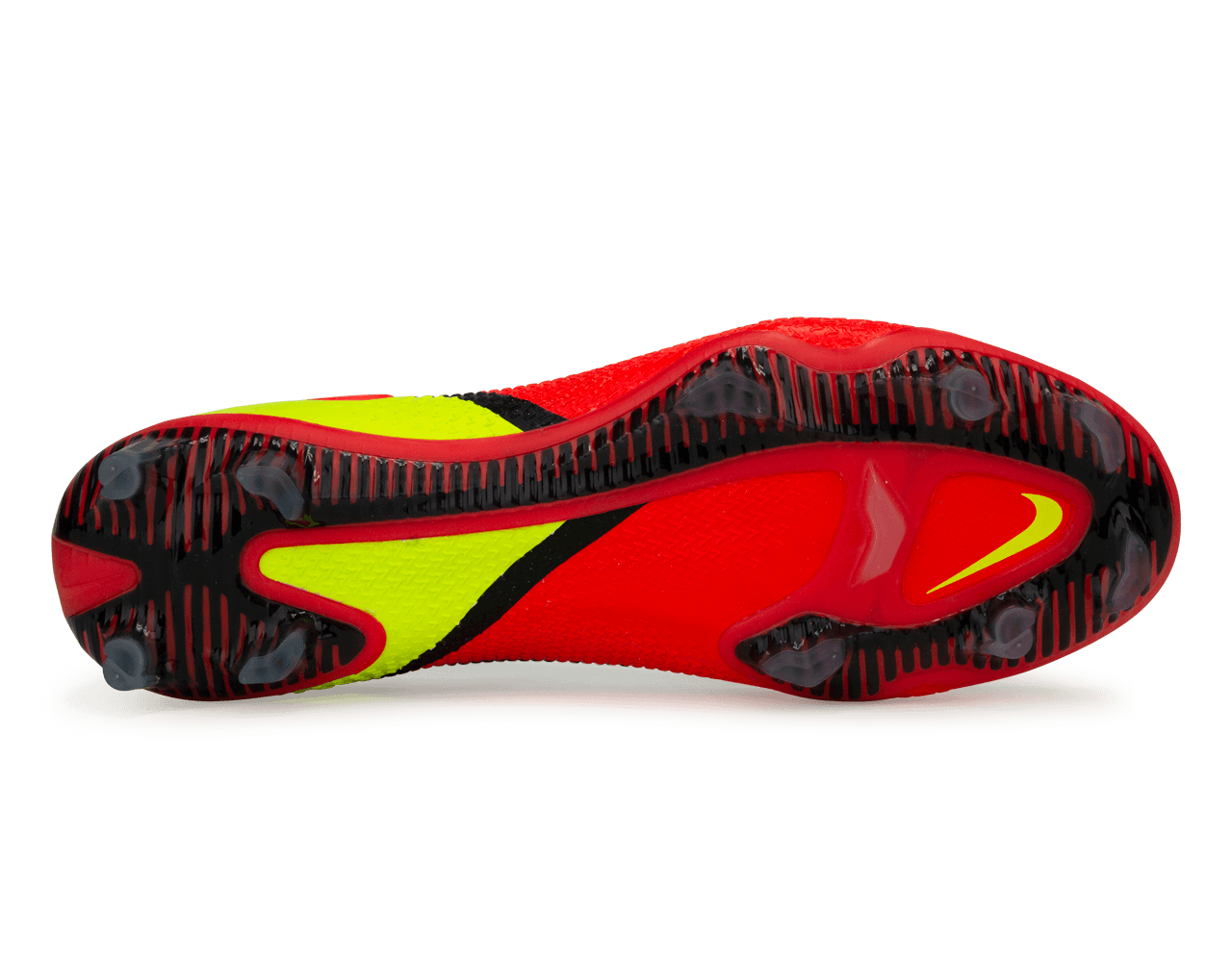 Nike Men's Phantom GT2 Elite FG White/Bright Crimson Soleplate