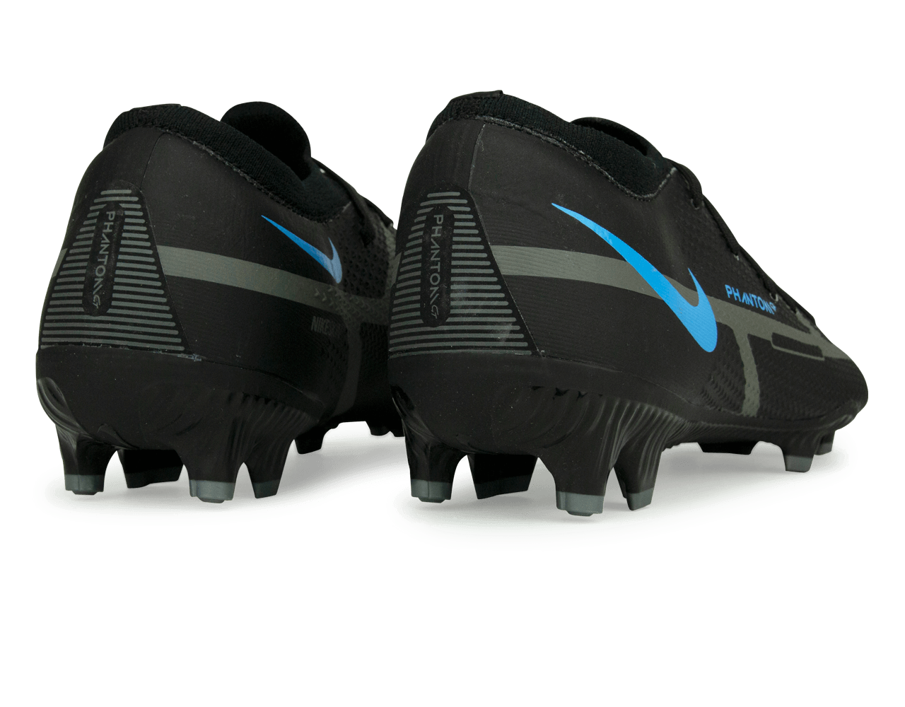 Nike Men's Phantom GT2 Pro FG Black/Iron Grey Rear