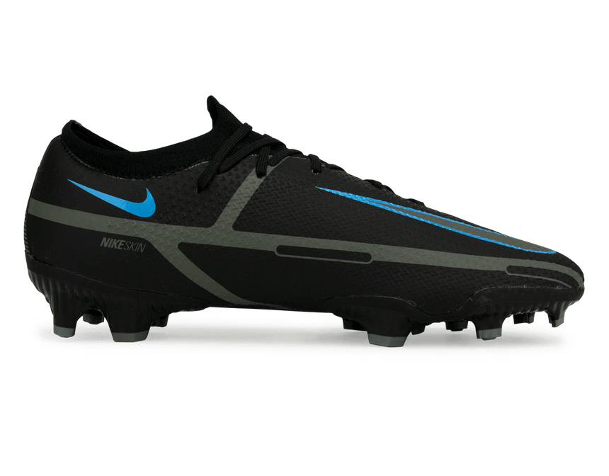 Nike Men's Phantom GT2 Pro FG Black/Iron Grey Side