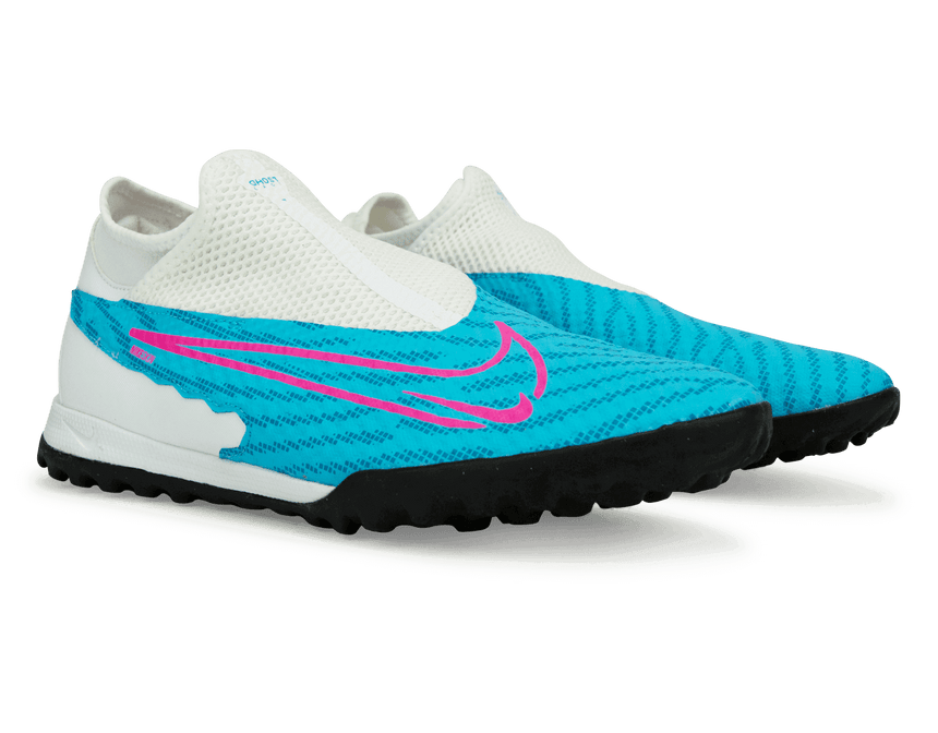 Nike Men's Phantom GX Academy DF TF Baltic Blue/Pink Blast Together