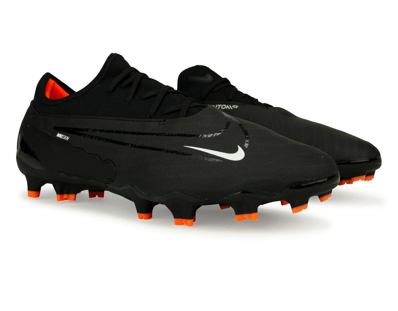 Nike Men's Phantom GX Pro FG Black/Smoke Grey Rear