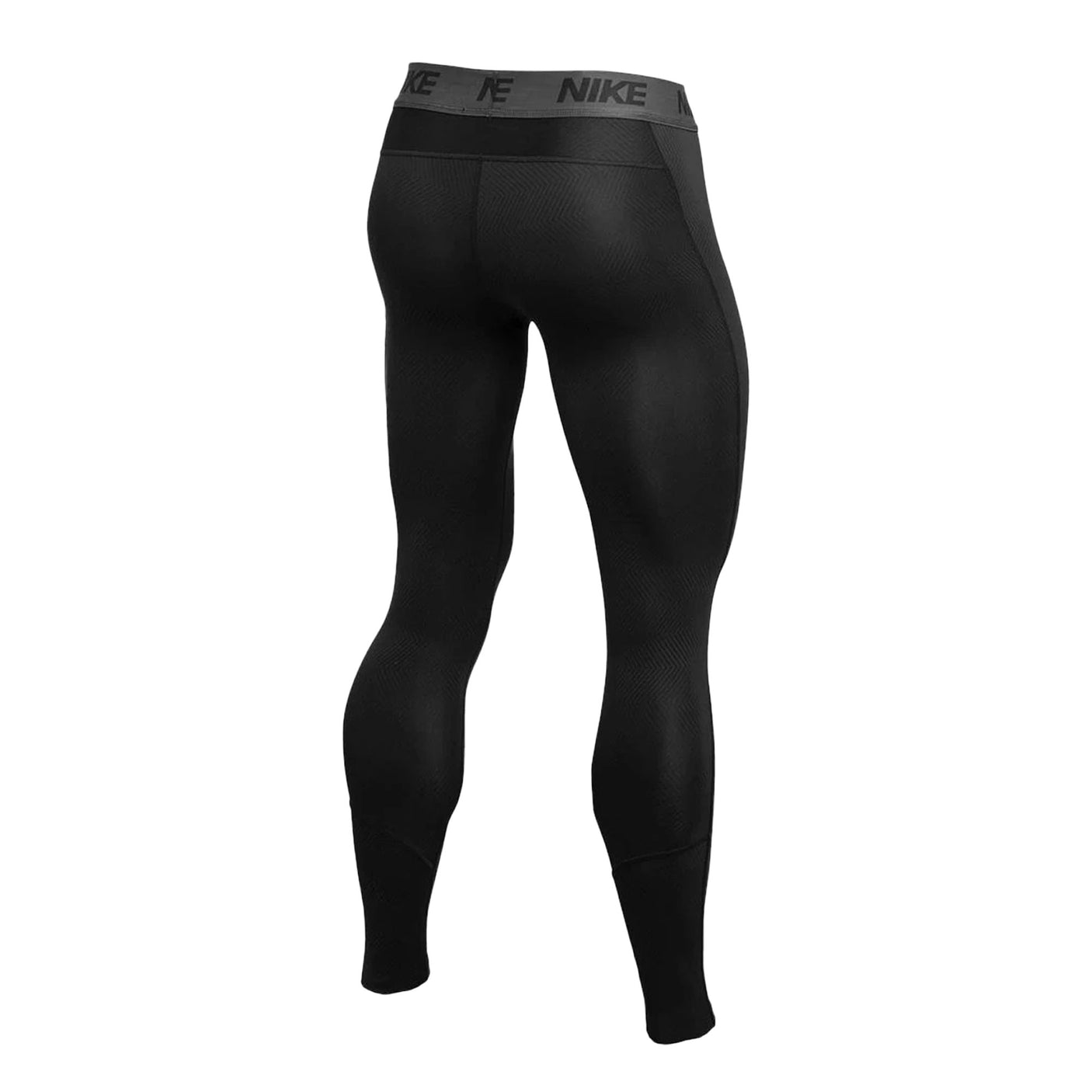 Nike Men's Pro Therma Training Tights Black/White Back