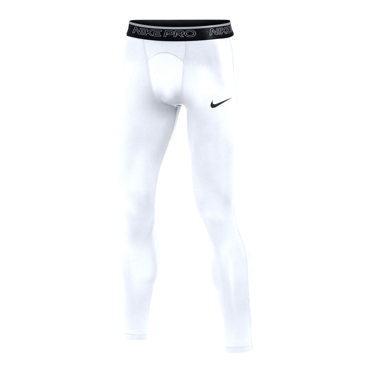 Nike Men's Pro Therma Training Tights - White/Black – Azteca Soccer