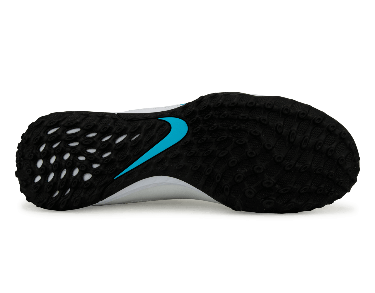 Nike Men's React Tiempo Legend 9 Pro TF White/Pink Blast Sole