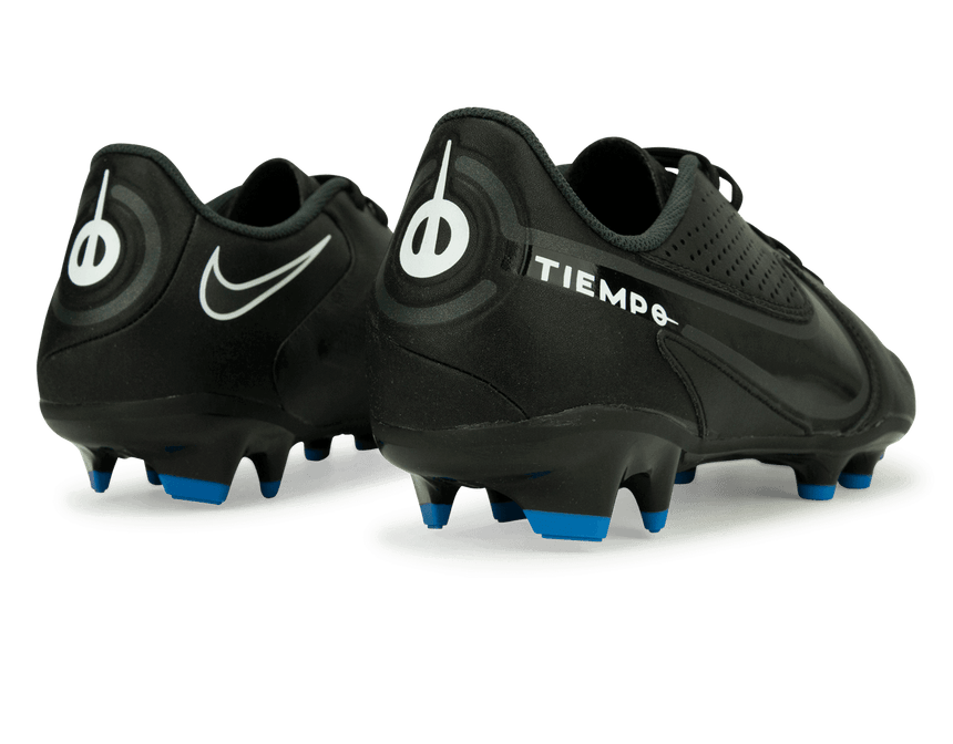 Nike Men's Tiempo Legend 9 Academy FG/MG Black/White Rear