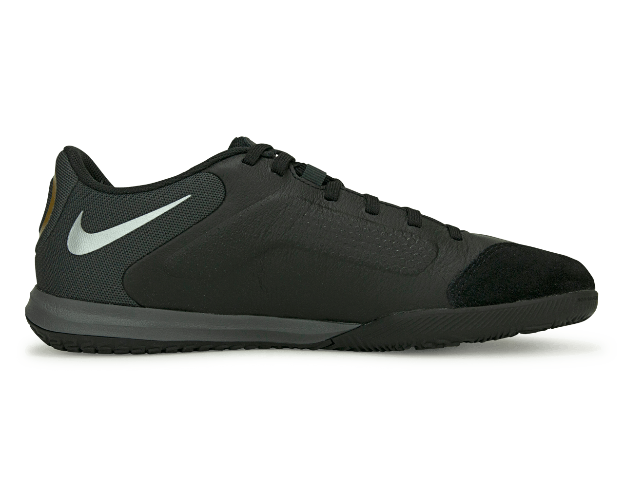 Nike Men's Tiempo Legend 9 Academy IC Black/Gold Side