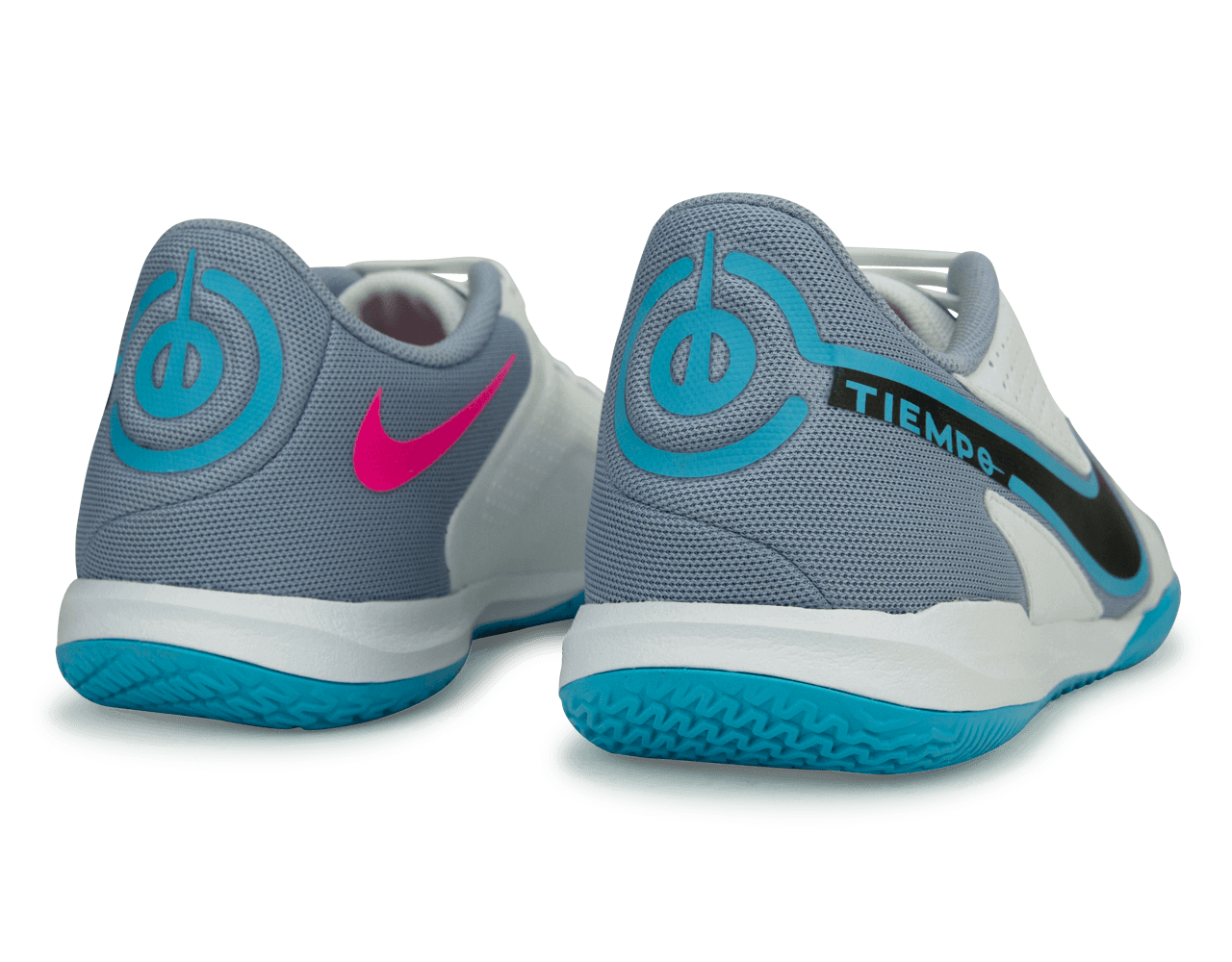 Nike Men's Tiempo Legend 9 Academy IC White/Pink Blast Rear