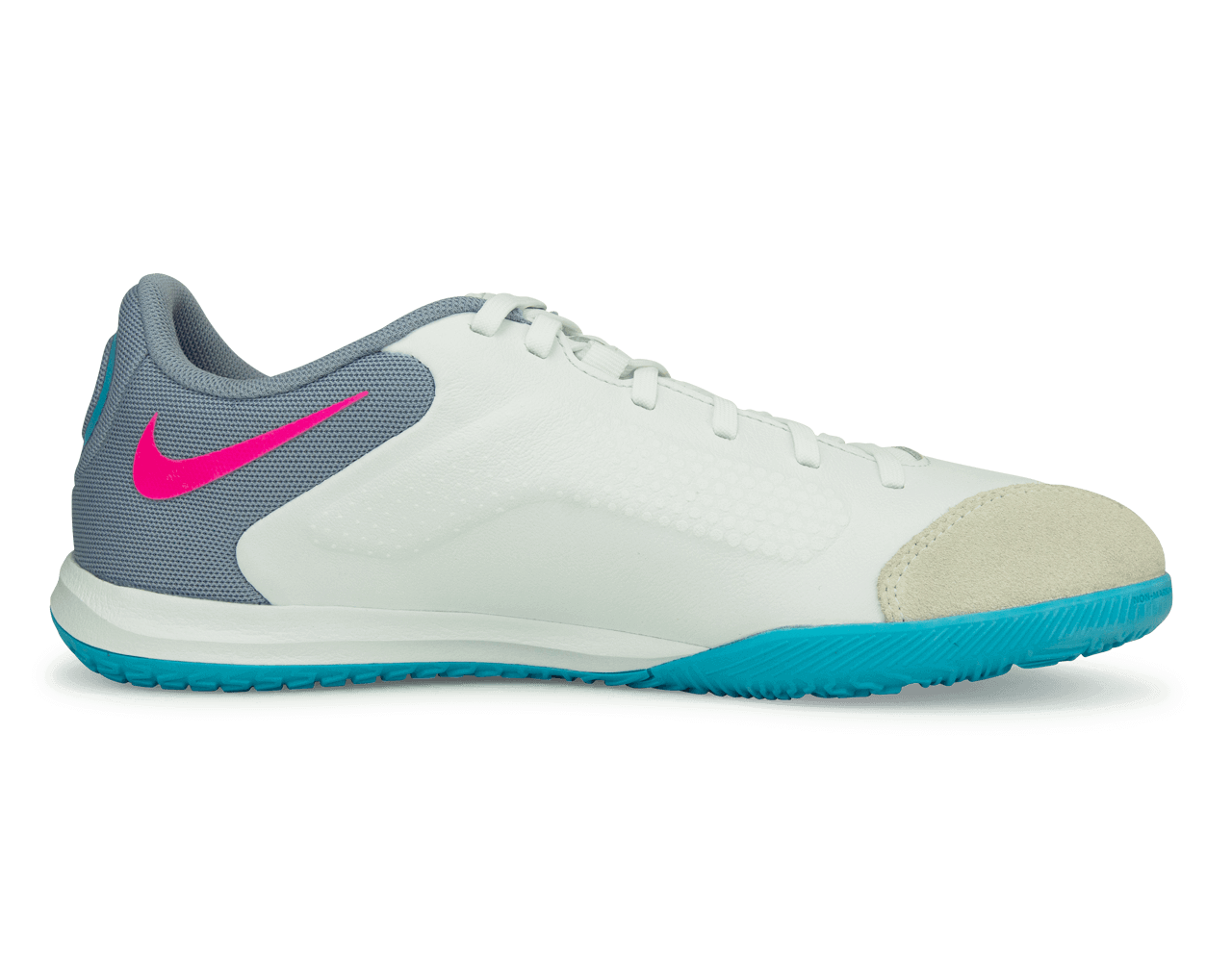 Nike Men's Tiempo Legend 9 Academy IC White/Pink Blast Side