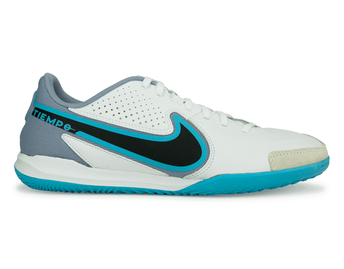 Nike Men s Tiempo Legend 9 Academy IC White Pink Blast Azteca Soccer