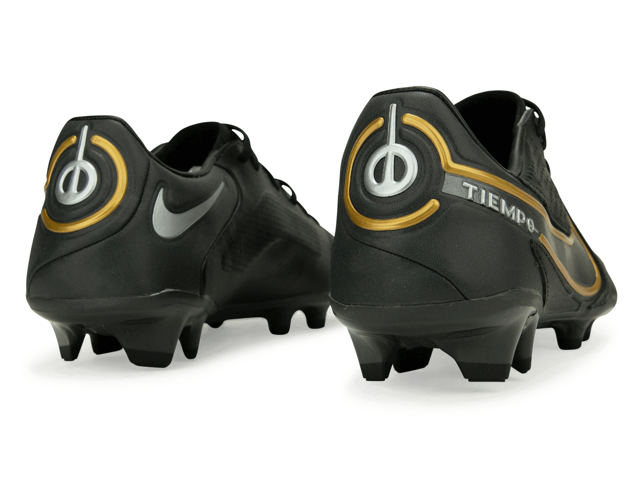 Nike Men's Tiempo Legend 9 Pro FG Black/Dark Grey Rear